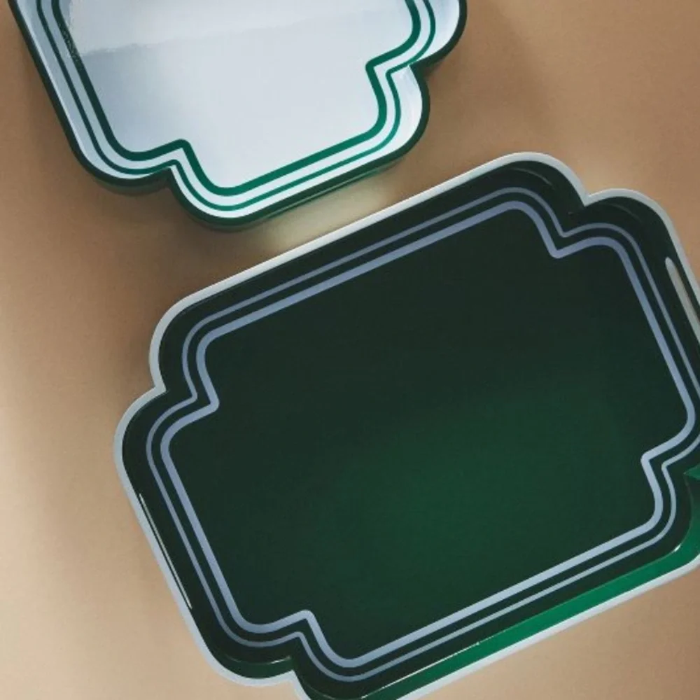 Lacquered Serving Tray large